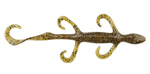 Zoom Lizard 6" 9-bag Green Pumpkin Magic