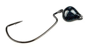 Strike King Mark Davis Jointed Structure Head 1-2oz 2ct Black-Blue