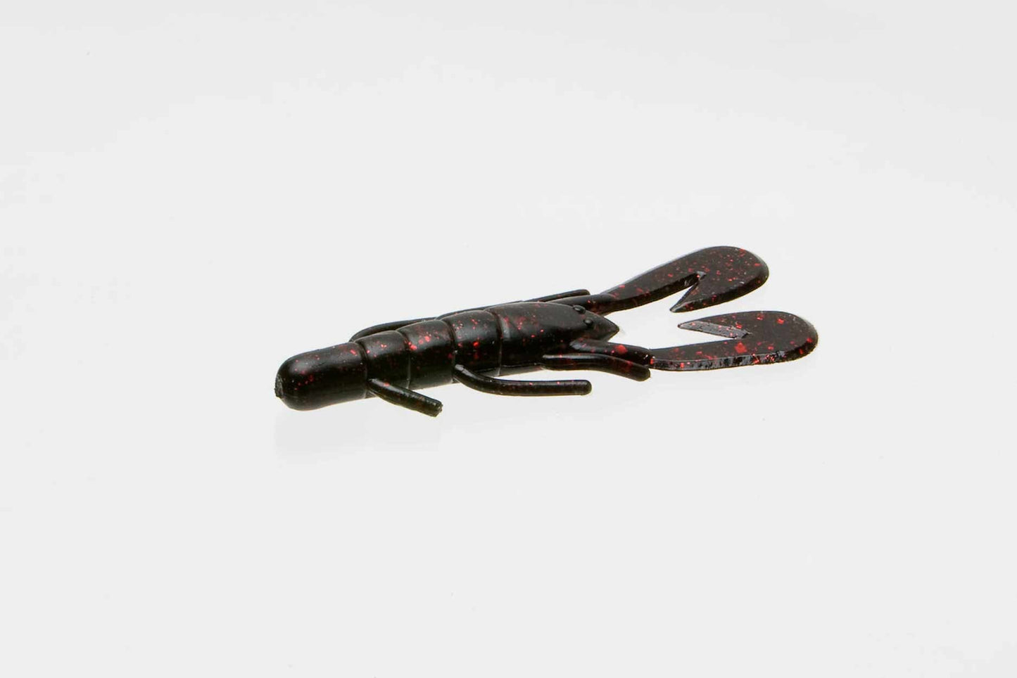 Zoom Ultra Vibe Speed Craw 3" 12-bag Black Red Glitter