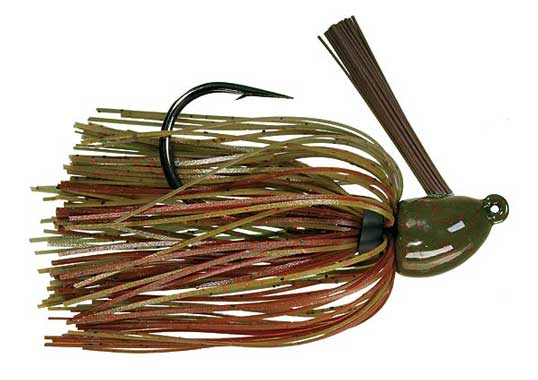 Strike King Hack Attack Jig 1-2oz Green Pumpkin Craw