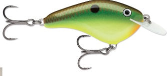 Rapala Ott Garage Slim 6' 1-2 2.75" Hot Copper Green Shad