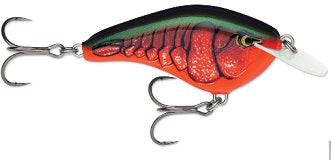 Rapala Ott Garage Slim 6' 1-2 2.75" Red Crawdad