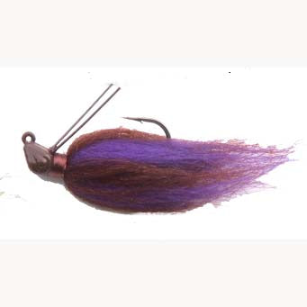 Punisher Hair Jig 1-4oz Peanut Butter & Jelly