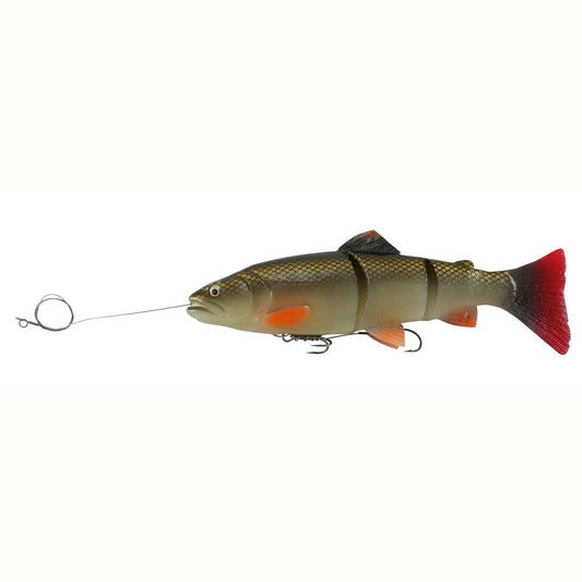 Savage Gear PreRigged Line Thru Swimbait 12" 10.75oz Red Horse Sucker