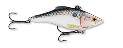 Rapala Rattlin Rap 2 3-4\" 1-2 Chrome-Black