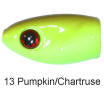 Strikezone Peek-A-Boo Weight 1-4 Pumkin-Chart