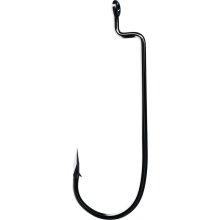 Eagle Claw Trokar HD Worm Hook Black 5ct Size 5-0