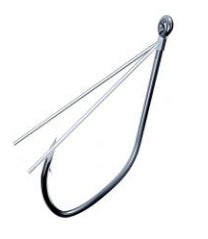 Eagle Claw Trokar Weedless Finesse Hook 6ct Size 2-0